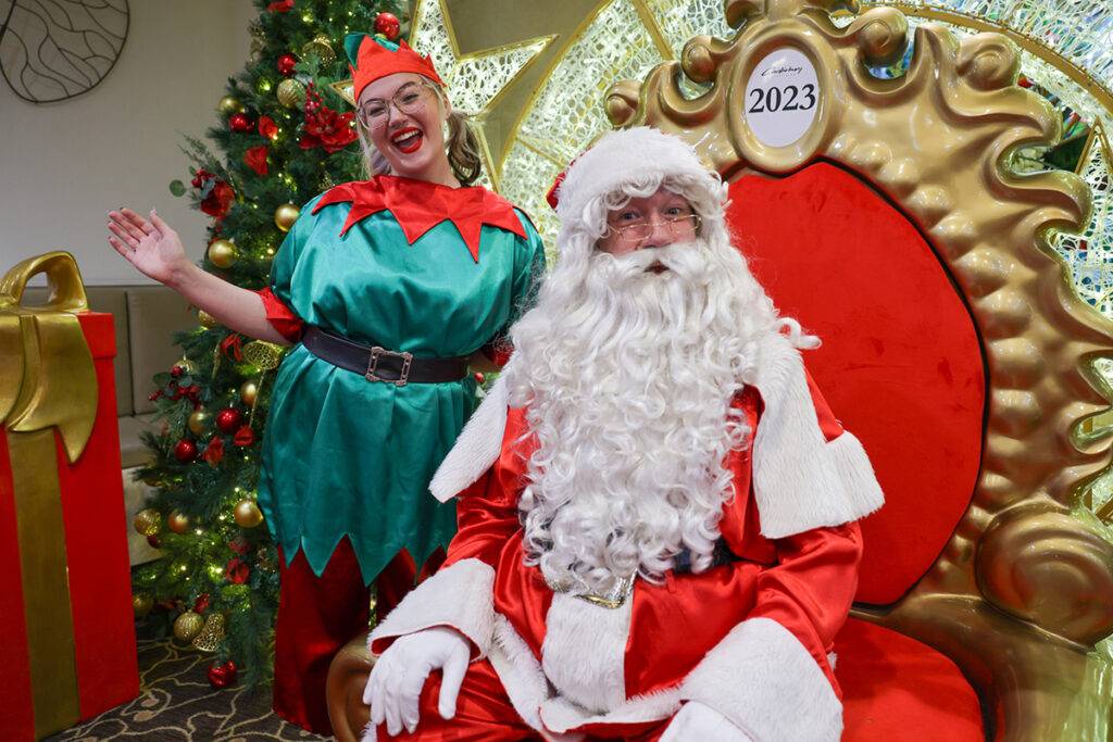 Meet Santa and his Magical Helper