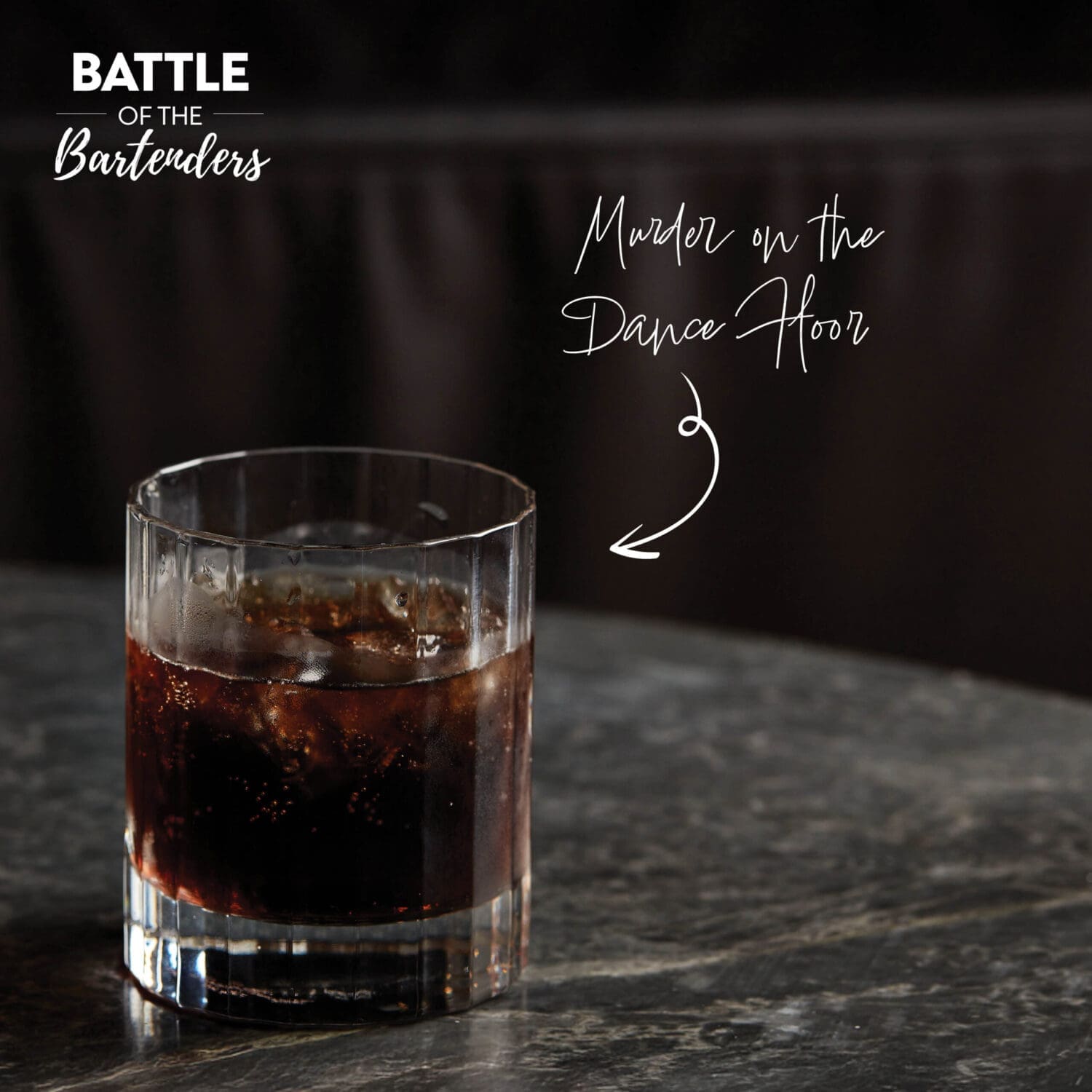 Cocktail 'Murder on the Dance Floor' - Bartega cocktail of the month