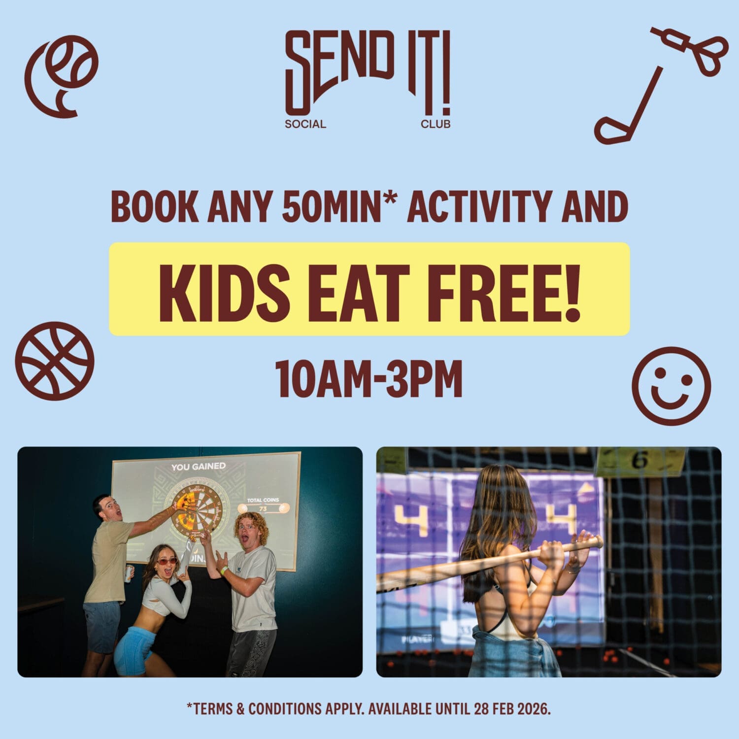 Kids Eat Free at Canterburry LC