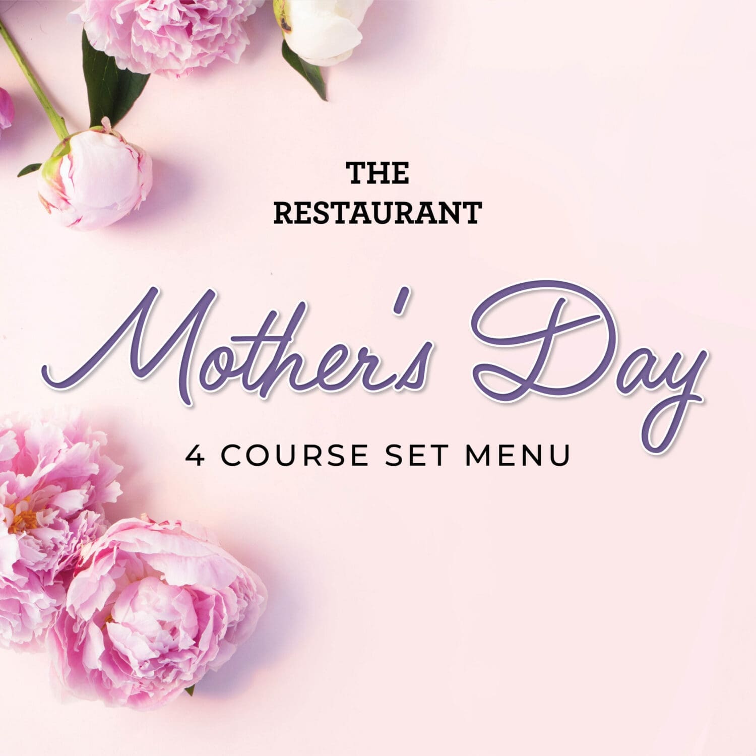Mother’s Day set menu Sydney
