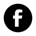 facebook icon in black