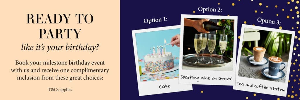 birthday event offer