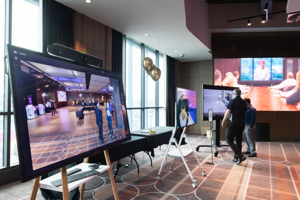 Mitronics Trade Show 2025, event setup