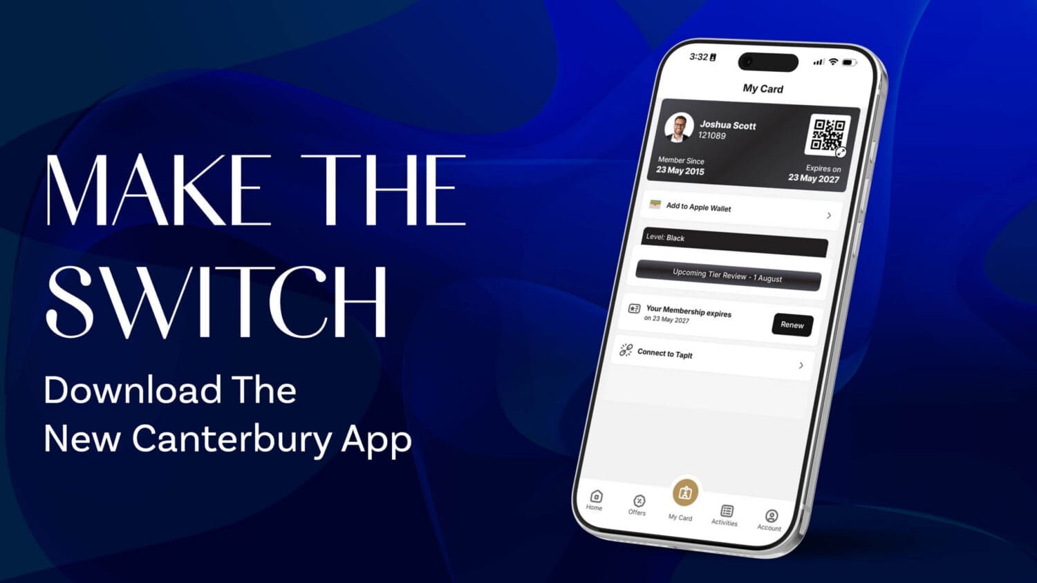 Make the switch to the new Canterbury mobile app
